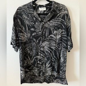 YSL Silk Bowling Shirt